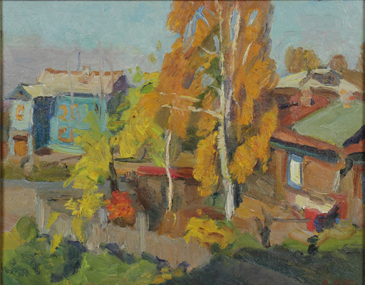 Лобковский Александр Александрович. Золотая осень 
